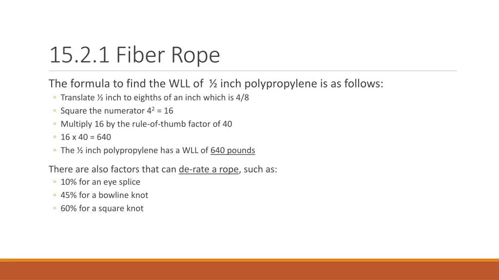 15 2 1 fiber rope