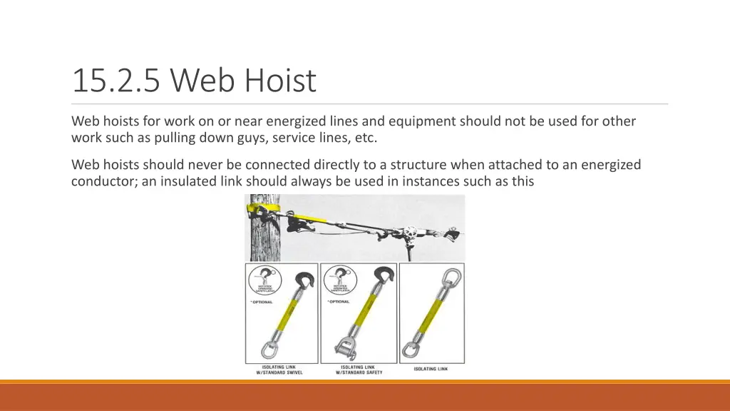 15 2 5 web hoist