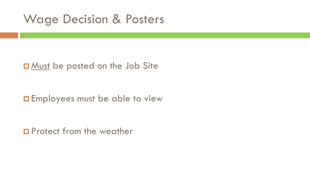 wage decision posters