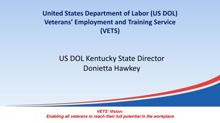 united states department of labor us dol veterans