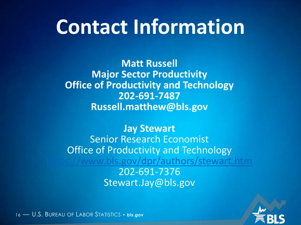 contact information