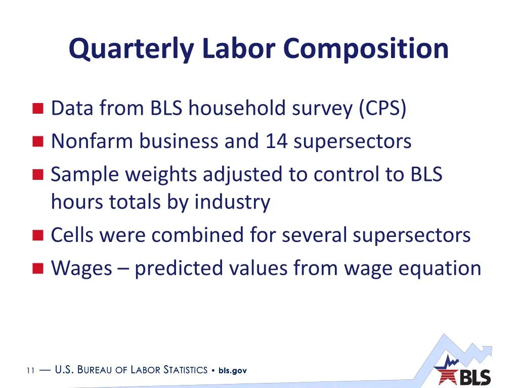 quarterly labor composition