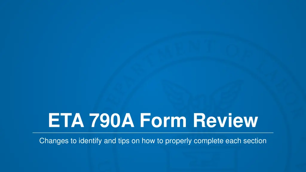 eta 790a form review