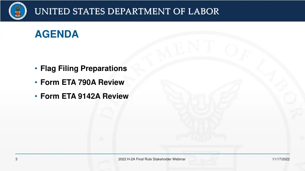 united states department of labor united states 1