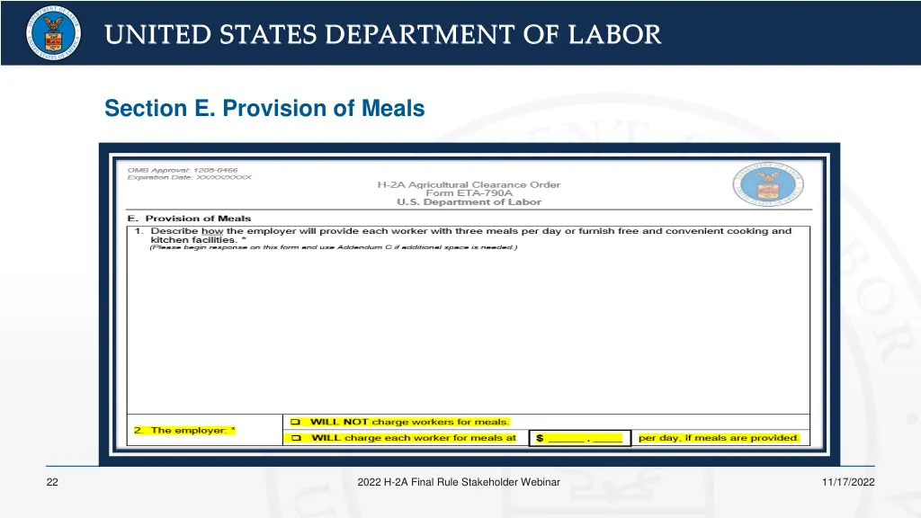 united states department of labor united states 19