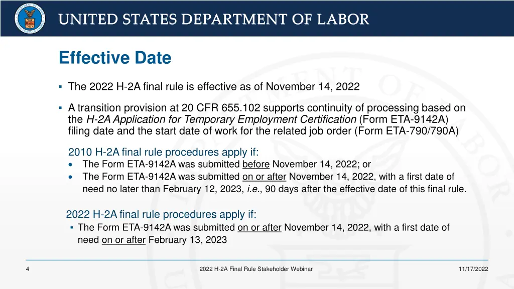 united states department of labor united states 2