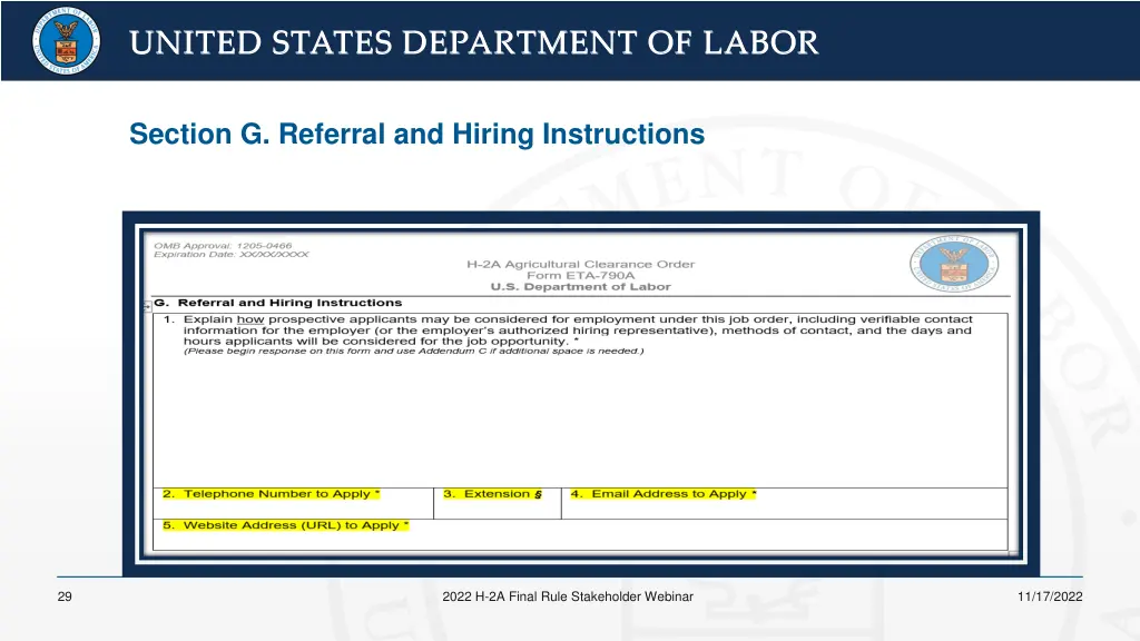 united states department of labor united states 26