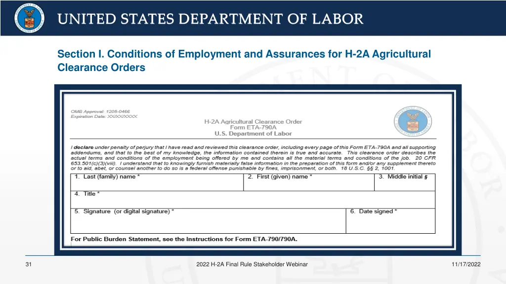 united states department of labor united states 28