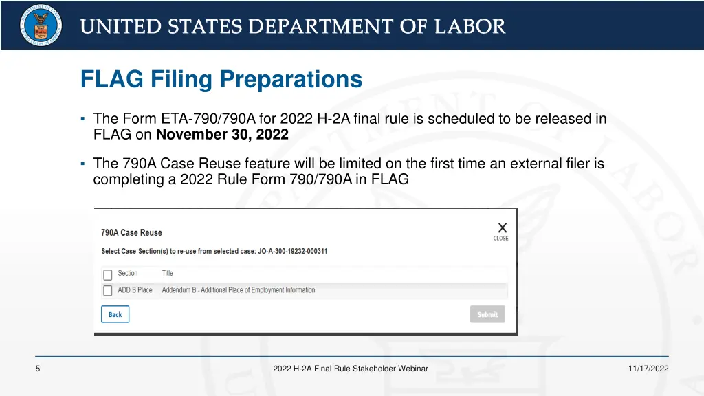 united states department of labor united states 3