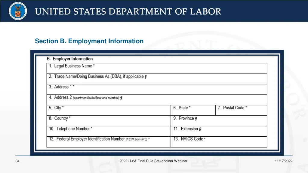 united states department of labor united states 30