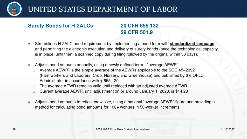 united states department of labor united states 35