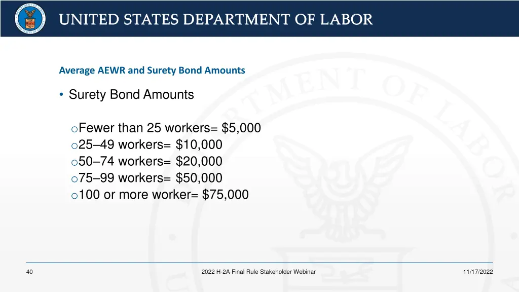 united states department of labor united states 36