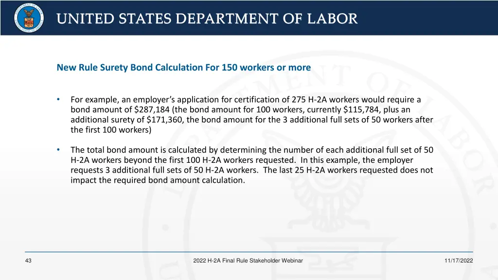 united states department of labor united states 39