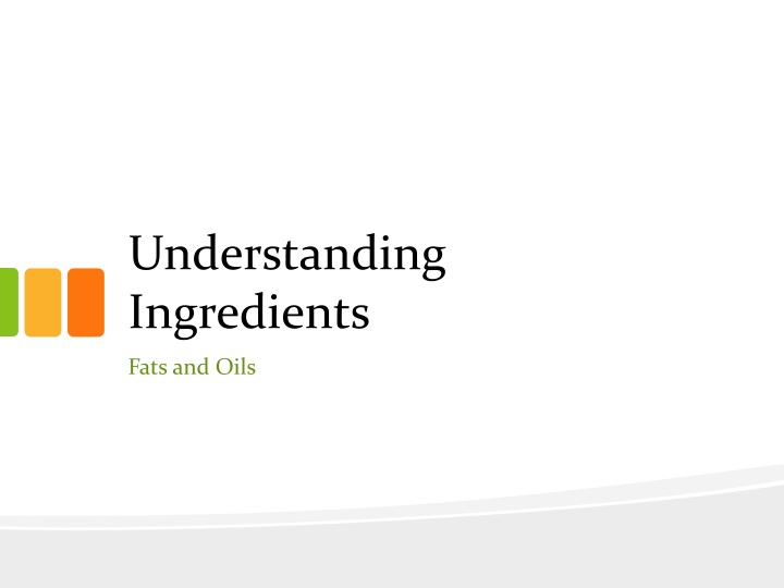 understanding ingredients