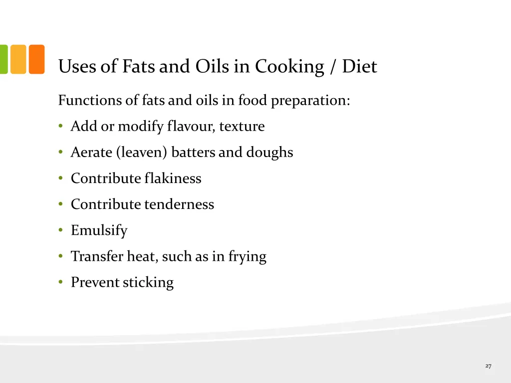 uses of fats and oils in cooking diet 2