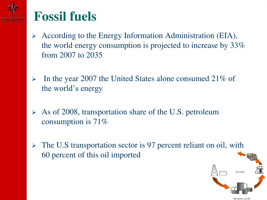 fossil fuels