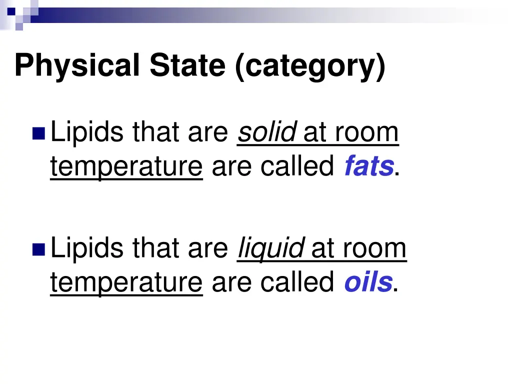 physical state category