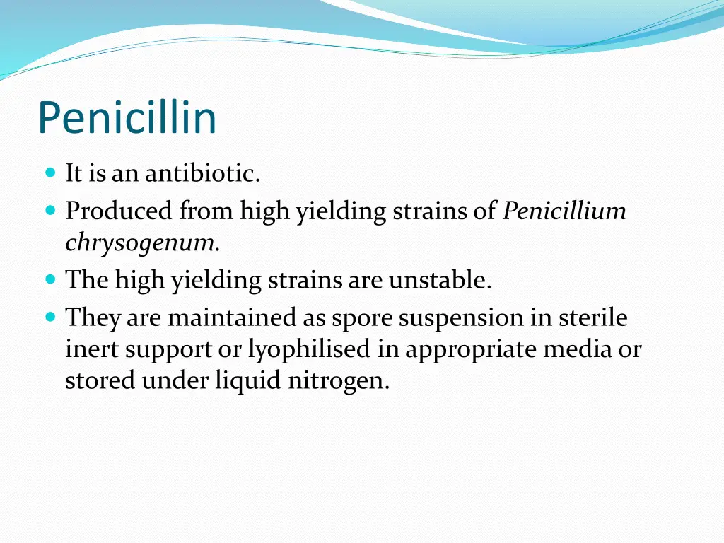 penicillin