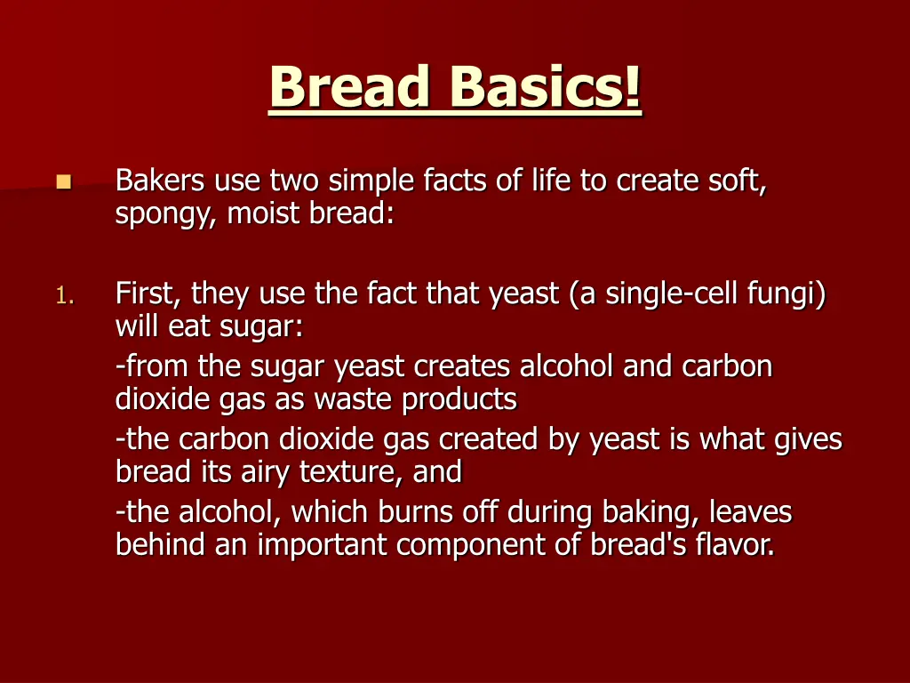 bread basics