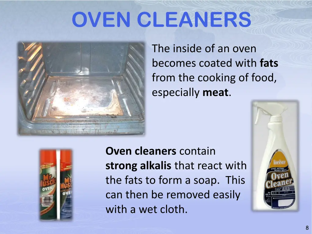 oven cleaners