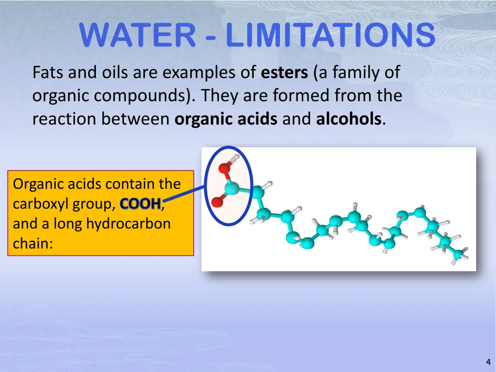 water limitations 1