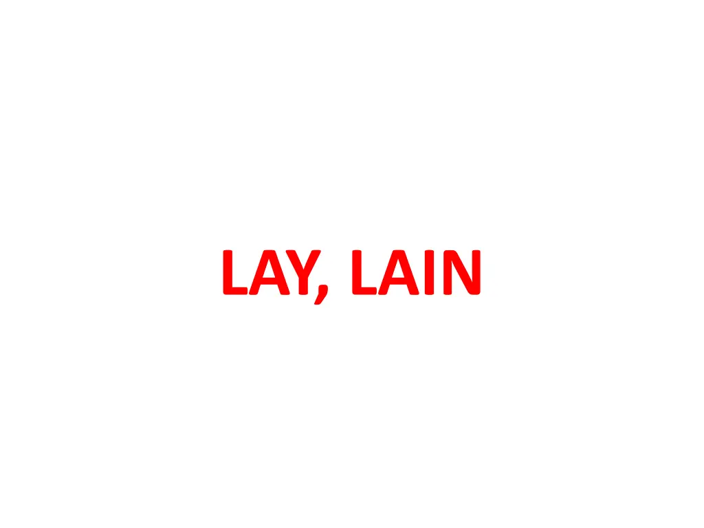 lay lain