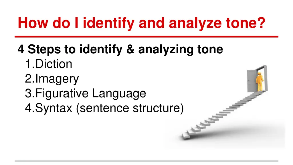 how do i identify and analyze tone