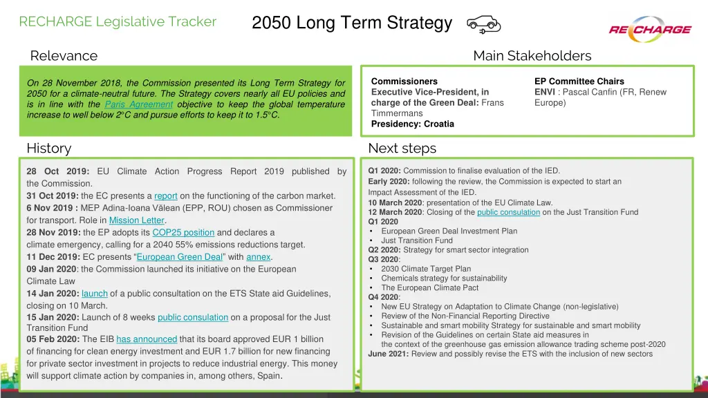 2050 long term strategy