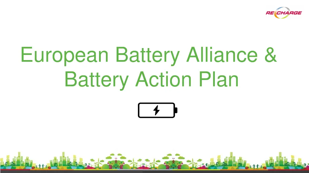 european battery alliance battery action plan