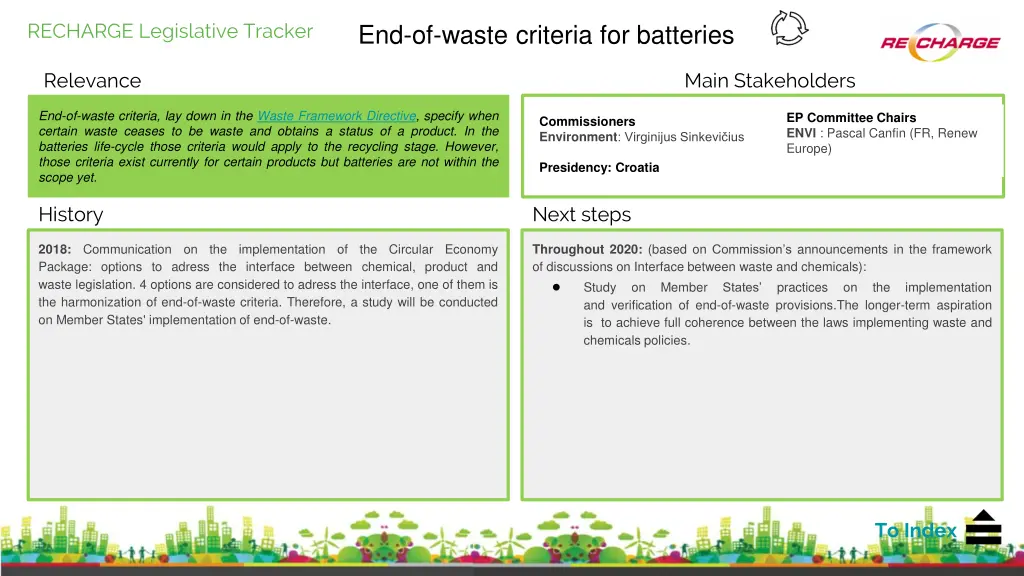 recharge legislative tracker 3