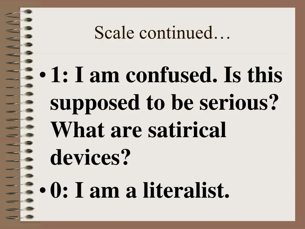 scale continued 2