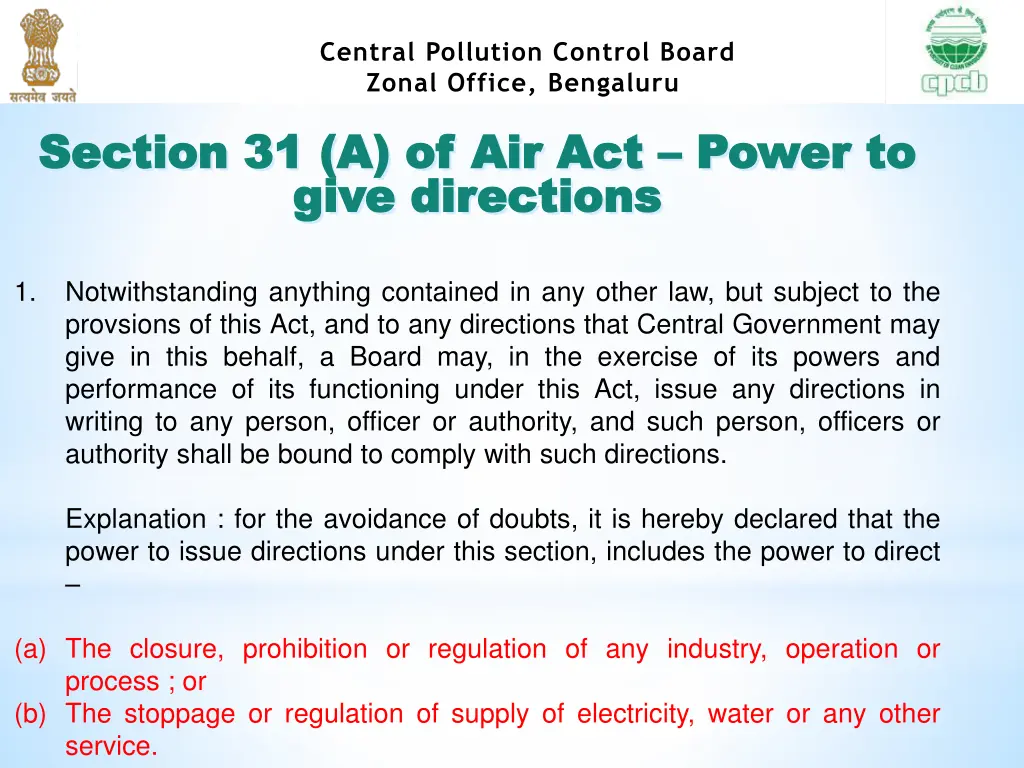 central pollution control board zonal office 18