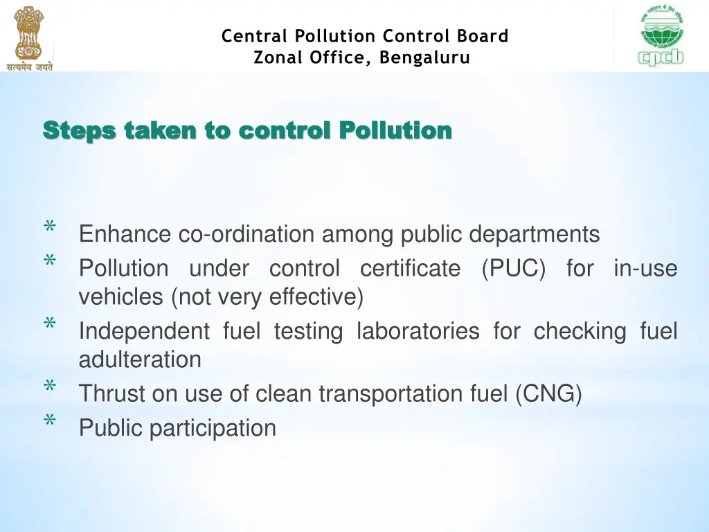 central pollution control board zonal office 31