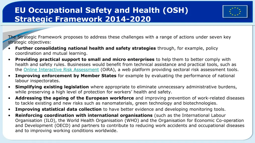 eu occupational safety and health osh strategic 1