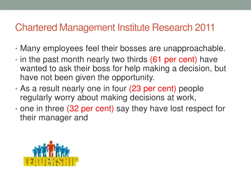 chartered management institute research 2011 1