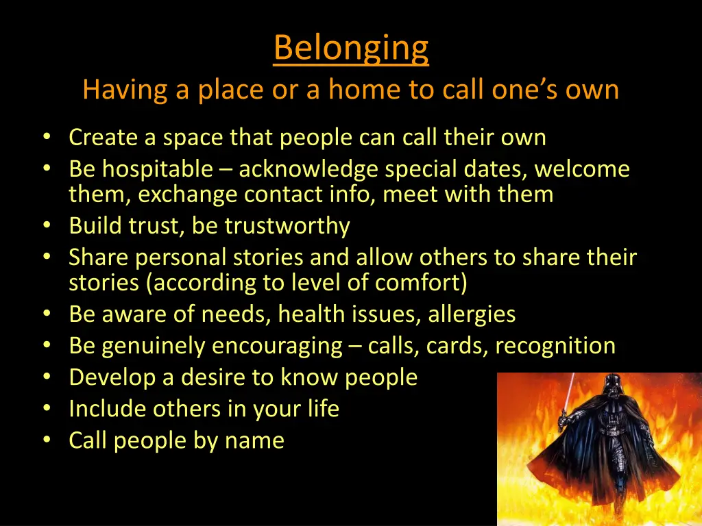 belonging 1