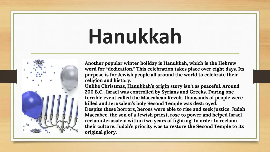 hanukkah