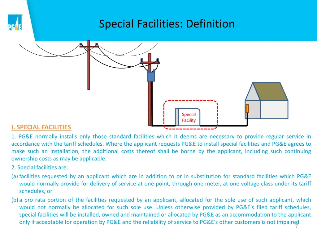 special facilities definition