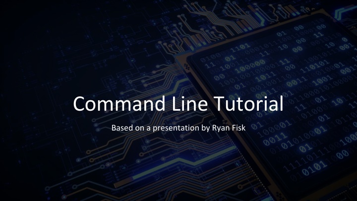 command line tutorial