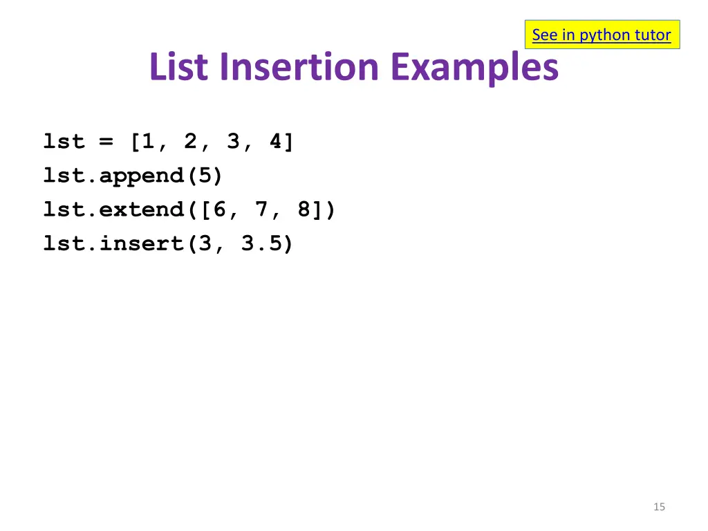 see in python tutor 3