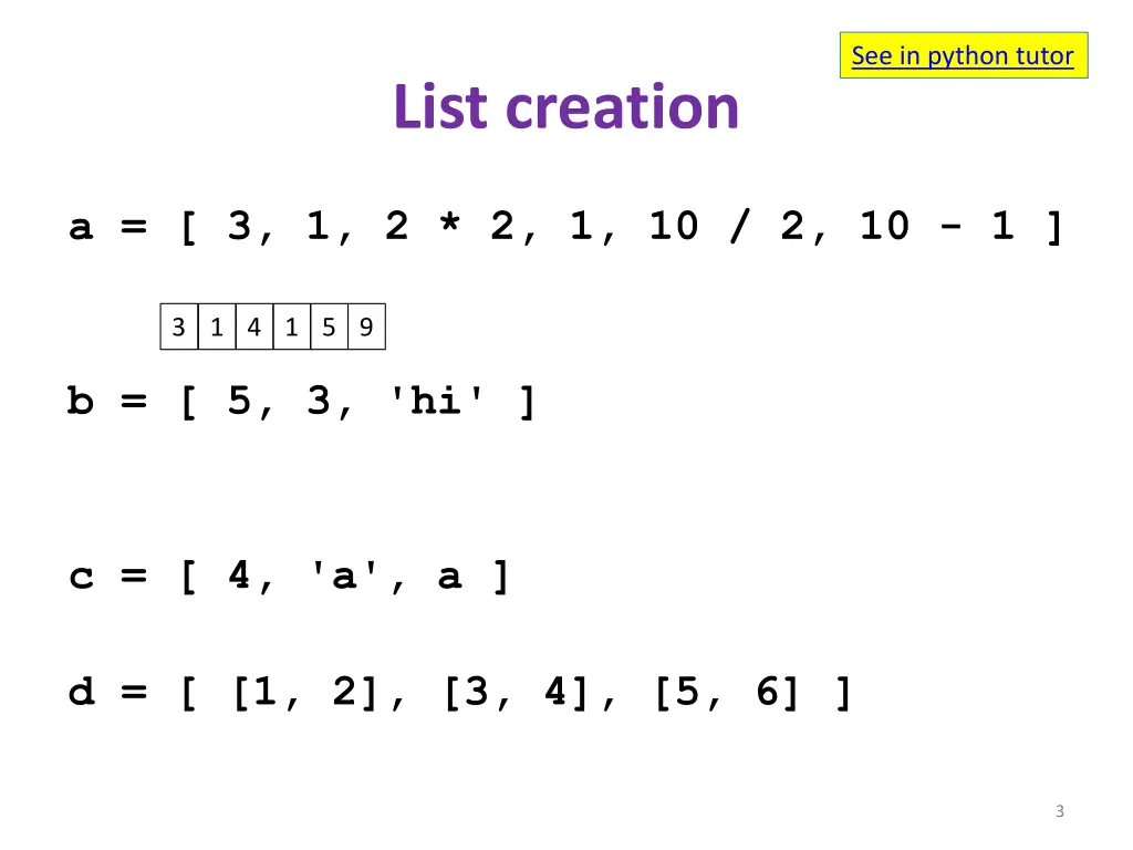 see in python tutor