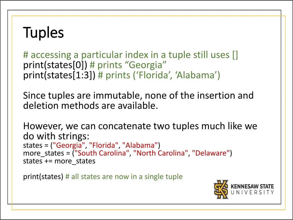 tuples tuples 1