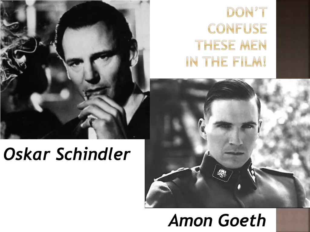 don t confuse these men in the film