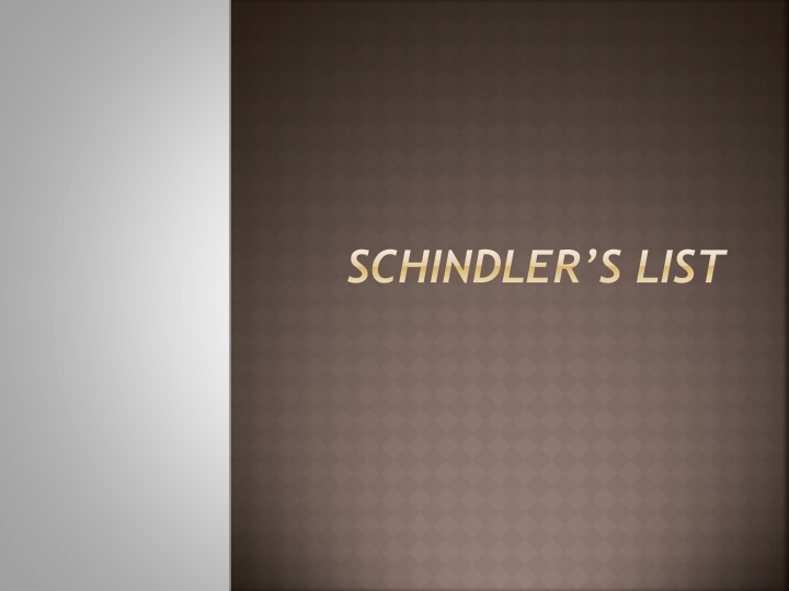 schindler s list