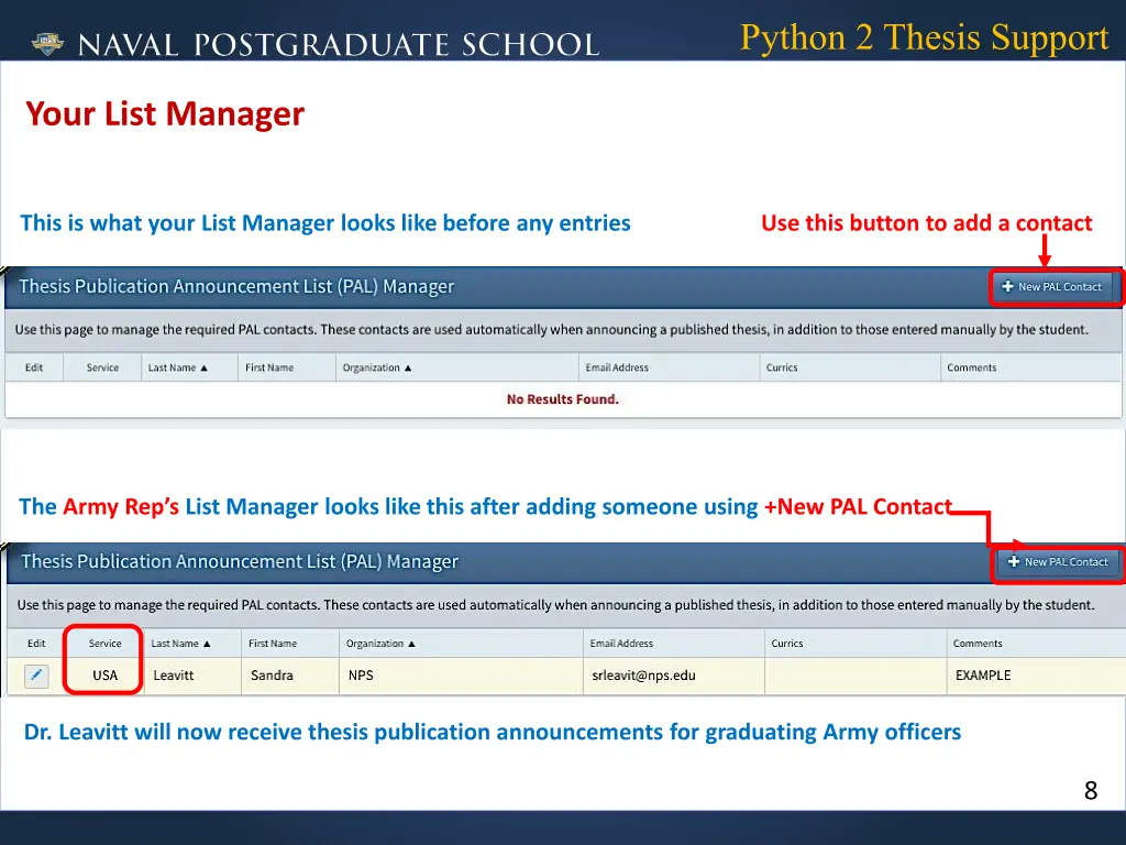 python 2 thesis support 8