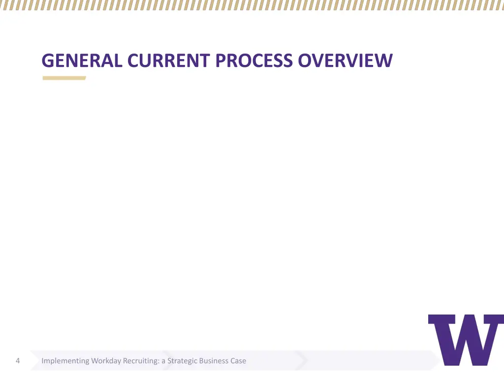 general current process overview