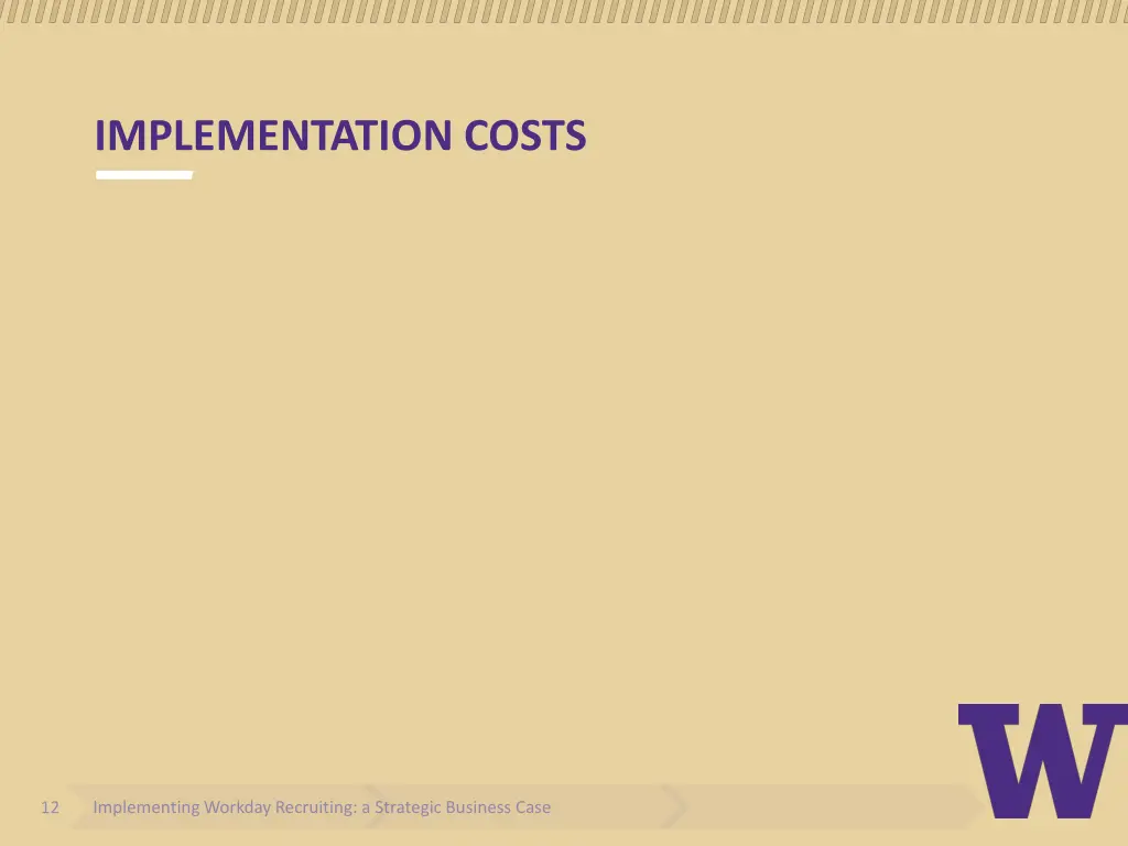 implementation costs