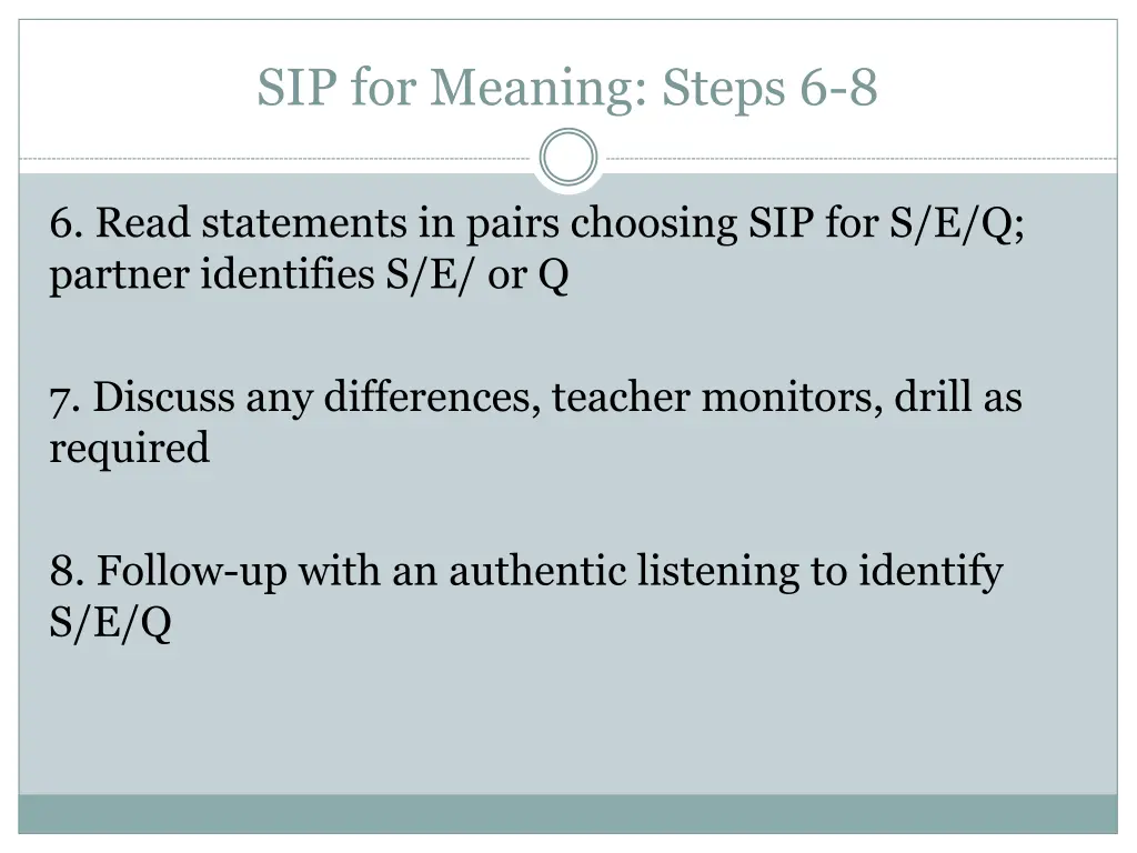 sip for meaning steps 6 8