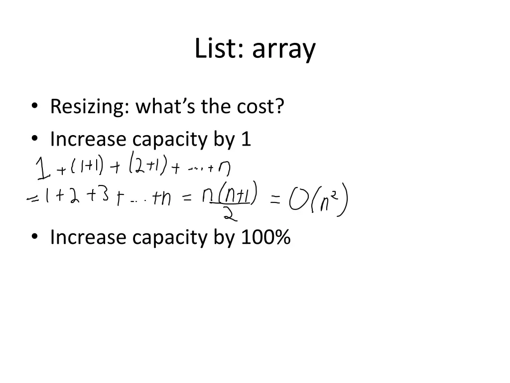 list array 3