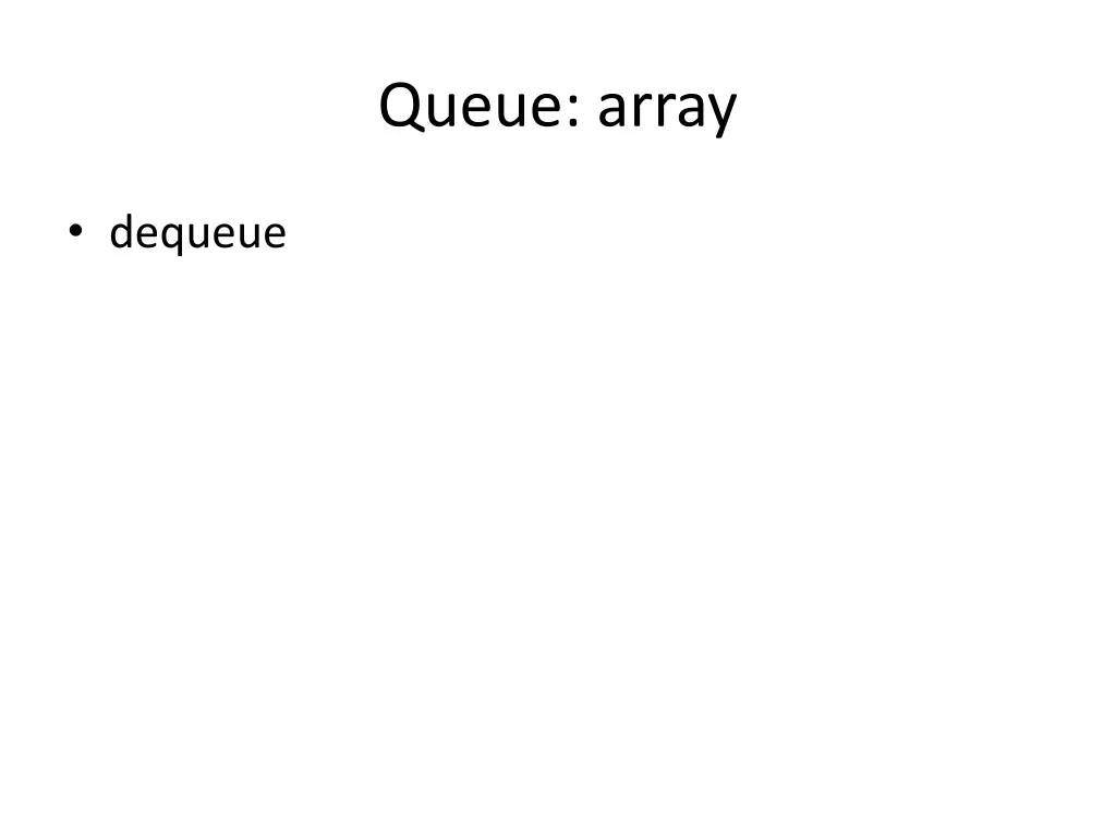 queue array